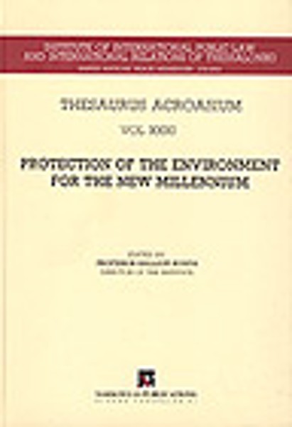 Protection of the environment for the new millennium, 2002