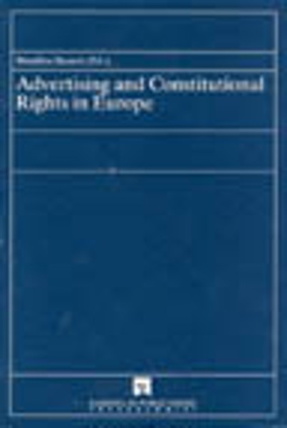 V. Skouris, Advertising and Constitutional Rights in Europe, 1994