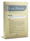 Lex&Forum, 3 (2021)