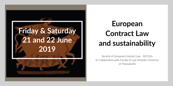 European Contract Law and sustainability