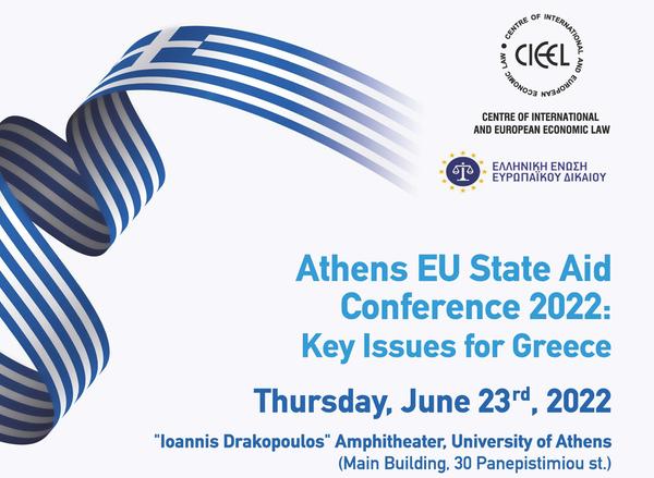 Athens EU State Aid Conference 2022: Key lssues for Greece