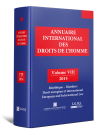 P. Lambert/T. Mountokalakis/G. Haasrher..., Annuaire International Des Droits De L'Homme, vol. 8, 2016