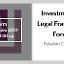 Investments & Legal Framework Forum